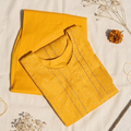 Yellow Embrioded Chicken Kari 2 Piece