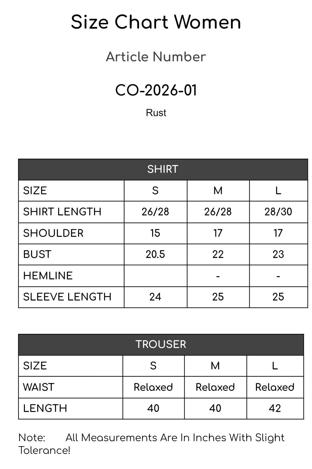 Rust Co-ord Set Embossed Lawn