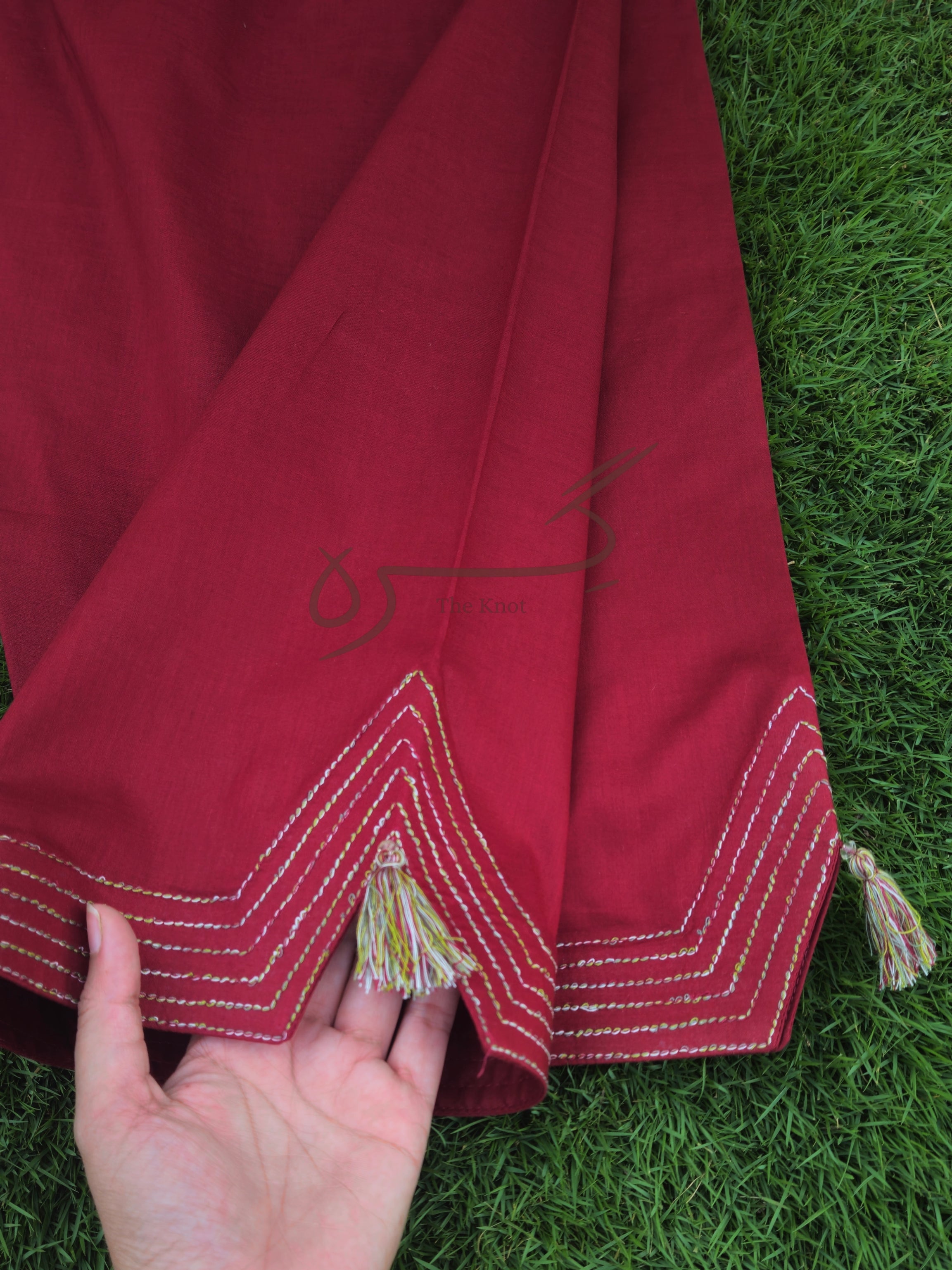 Maroon Eastern Shalwar Qameez